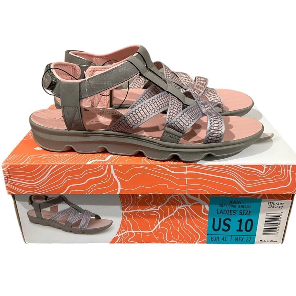 Jsport Jambu Women's Strap Sandal Pink Gray Size 10 NEW NIB